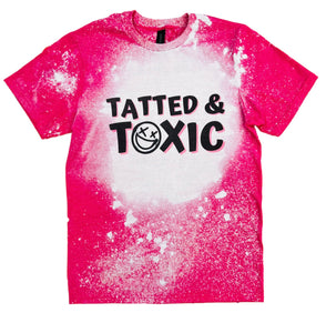 Tatted & Toxic Bleached Tee