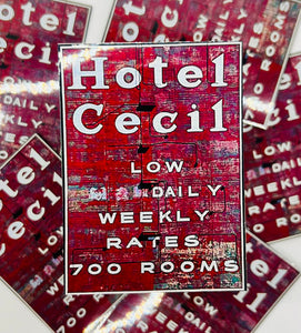 Hotel Cecil Magnet True Crime Los Angeles