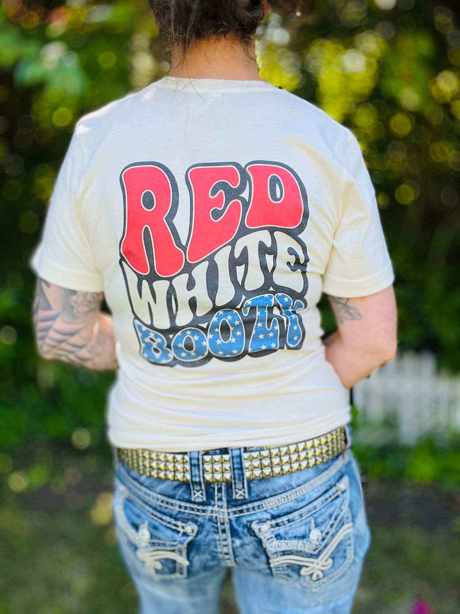 4th of July Red White & Boozy Tee