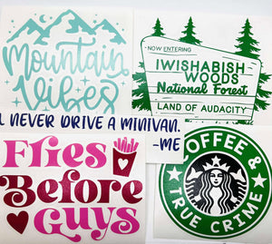 SAMPLE Pick Your Decal