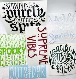 SAMPLE Pick Your Decal