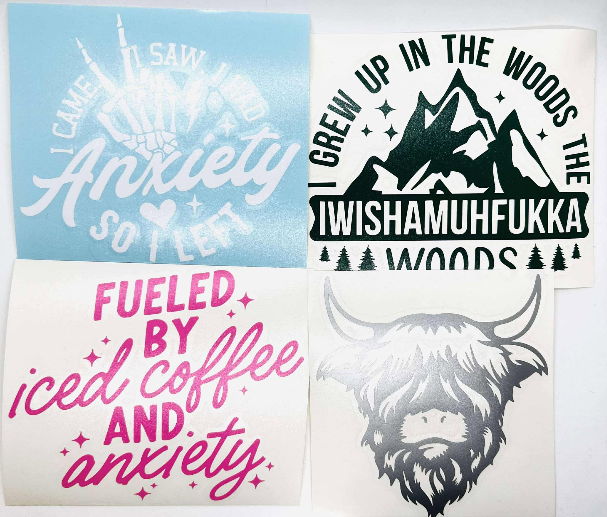 Sample Decals SAMPLE Pick Your Decal – Mystery Decals & Apparel