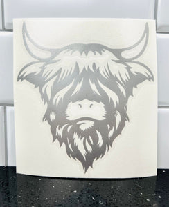 Highland Cow Decal