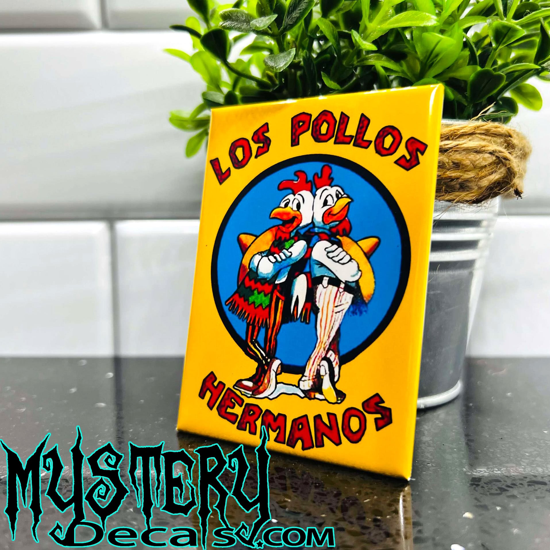 Los Pollos Hermanos Fridge Magnet 2.5" x 3.5" Rectangle Chicken Brothers Fictional Restaurant