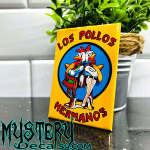 Los Pollos Hermanos Fridge Magnet 2.5" x 3.5" Rectangle Chicken Brothers Fictional Restaurant