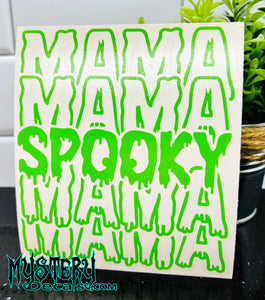 Spooky Mama Decal