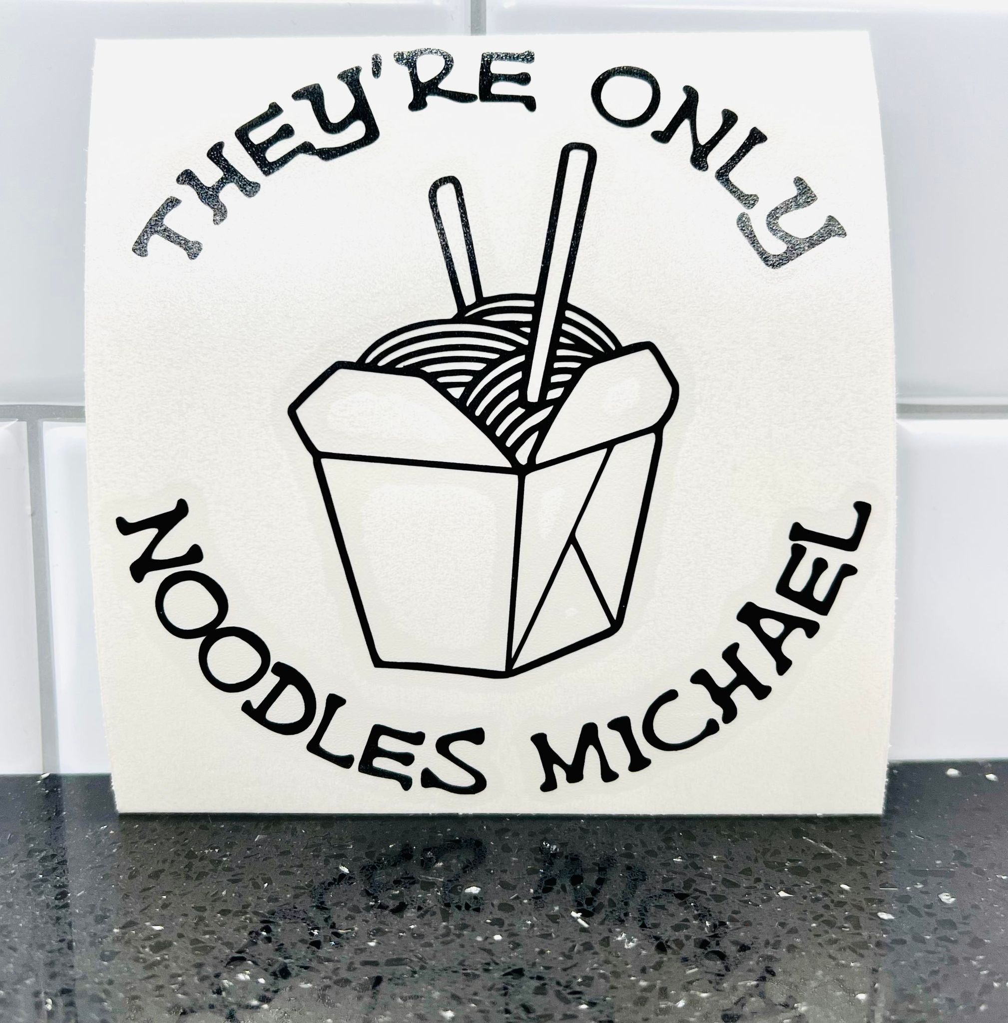 They're Only Noodles Michael Decal // Lost Boys