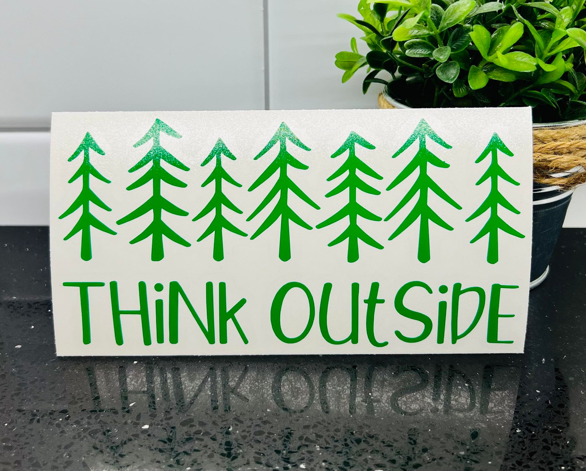 Think Outside Decal