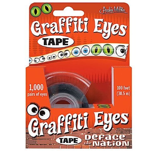 Graffiti Eyes Tape by Archie McPhee – Mystery Decals & Apparel
