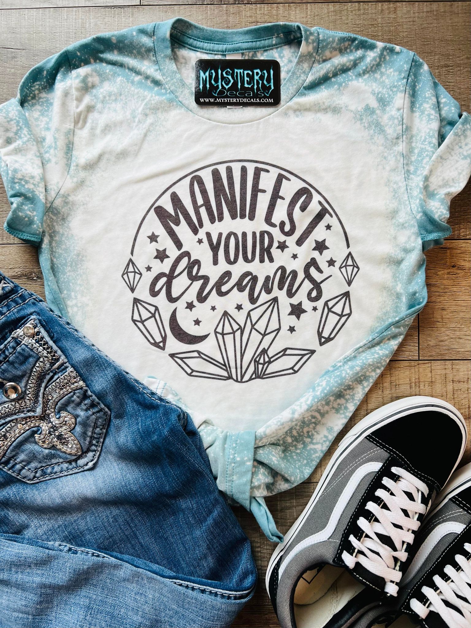 Manifest Your Dreams Bleached Tee