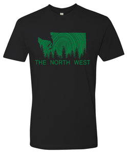 The North West Washington Tree Rings T Shirt