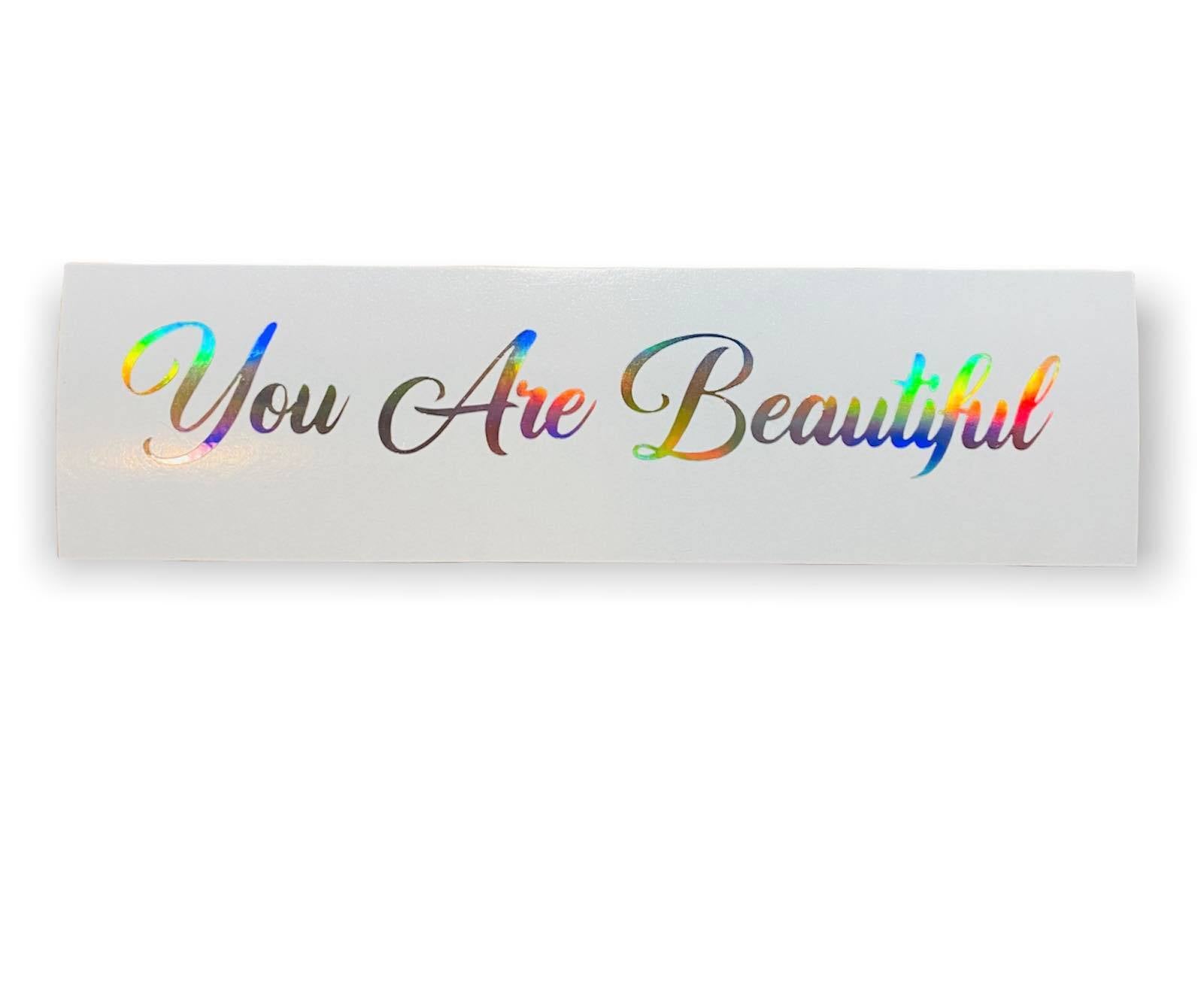 2X You Are Beautiful Decals